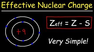 How To Calculate The Effective Nuclear Charge of an Electron [upl. by Cassius]