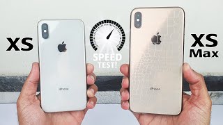 iPhone XS vs iPhone XS Max in 2022  SPEED TEST [upl. by Lundell374]