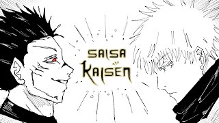 quot La Salsa de Gojo vs Sukunaquot Jujutsu Kaisen IA liryc Español [upl. by Goldin]