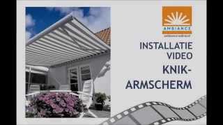 knikarmscherm installatie  Ambianceonline [upl. by Giefer684]