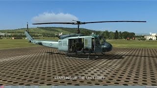 DCS World UH1 Huey Start Up [upl. by Kerrie]