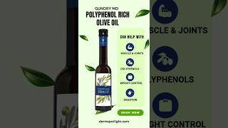 Gundry MD PolyphenolRich Olive Oil Packed with goodness for a strong heart glowing skin gundrymd [upl. by Castara430]