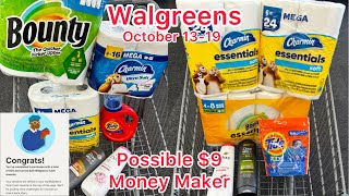 Walgreens Couponing October 1319 lot of 90 Clearance finishing monthly spend booster [upl. by Yennaiv]