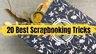 The 20 Best Scrapbooking Tips and Tricks to Try in 2024 [upl. by Mazlack]