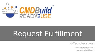 CMDBuild READY2USE Request Fulfillment [upl. by Amato797]