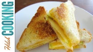 How To Make a Grilled Cheese Sandwich 3 Ways  Hilah Cooking [upl. by Lorain287]