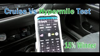 Mitsubishi Outlander PHEV  Cruise Control Vs Hypermiling Test [upl. by Ruenhs]