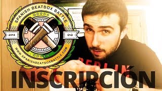 5th Spanish Beatbox Battle  Inscripción Musantro [upl. by Yrrem]