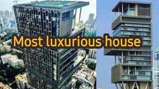 Most Expensive House in The World  Mukesh Ambani House  2024 [upl. by Orson]