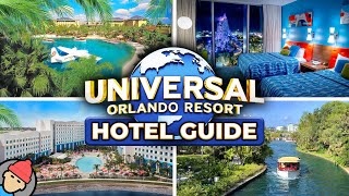 Universal Orlando Resort HOTEL GUIDE  2024  Universal Orlando Resort [upl. by Ikcir187]