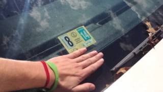 How to fix an expired inspection sticker [upl. by Ramedlaw]