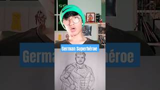 GERMAN dibujo JuegaGerman arte superheroescharacters superheroart dccomics germangarmendia [upl. by Norahs]