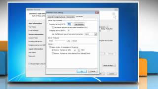 How to Set up an Email Account in Microsoft® Outlook 2010 [upl. by Coralie278]