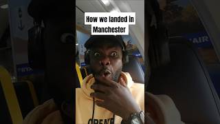 Landing in Manchester Airport 🛬😳 travelvlog uk relate airport viralvideos [upl. by Aved]