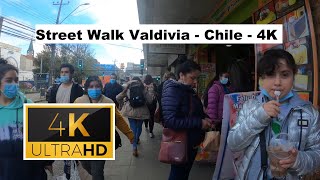 🇨🇱 Street Walk Valdivia  Chile  4K [upl. by Laspisa]