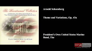 Arnold Schoenberg Theme and Variations Op 43a [upl. by Nilekcaj]