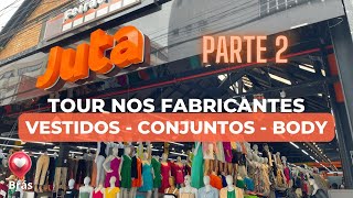 TOUR Feirão da JUTA  Vestidos para o Verão Conjuntos e Mais  CONTATOS e VALORES brás [upl. by Basia]