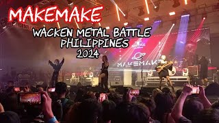 MakeMake set live at Wacken Metal Philippines 2024 [upl. by Onurb]