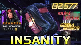 FULL SYNERGY DANI MOONSTAR IS ABSOLUTELY UNREAL  MCOC [upl. by Boris]