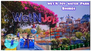 WetN Joy water Park shirdi  All Ridesslide  Tickets Price  A to Z Information [upl. by Iaoh]