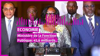 Côte d’Ivoire Budget 2025 Ministère de la Fonction Publique 456 milliards pour moderniser [upl. by Ycaj]