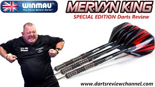 Winmau Mervyn King Special Edition Darts Review [upl. by Anaujik]