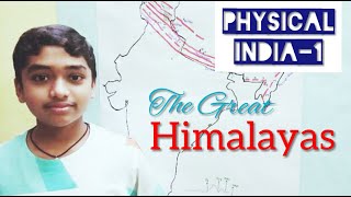 Physical features of India  Himalayas for all competitive exams [upl. by Flaherty174]