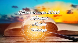 Mida toob aasta 2023 õhumärkidele 😇Kaksikud♊️ Kaalud ♎️Veevalaja ♒️ [upl. by Ynor]