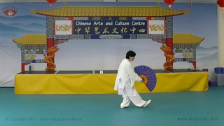 Tai Ji Gong Fu Shan  Tai Chi Kung Fu Fan [upl. by Mazel]