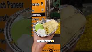 Paneer shawarma making in bulk🔥🫶❤️ youtubeshorts shorts shortsvideo foodshorts food viralvideo [upl. by Tempest]