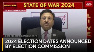 India Prepares for 2024 General Elections and State Assembly Polls Lok Sabha Election  India Today [upl. by Akemihs]