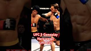 UFC 3 BRUTAL ‼️🤼‍♂️ Fight Bruce Lee vs Jake Ellenberger UFC 025 ufc ps5 gaming [upl. by Nidya]