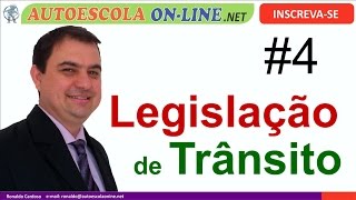 4 Legislação de Trânsito  ARQUIVO [upl. by Kirred]