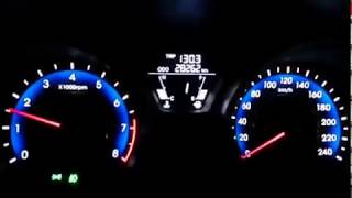 Hyundai Elantra top speed [upl. by Lait935]