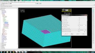 Modelling of PZT patch and aluminum block in ANSYS [upl. by Germin]