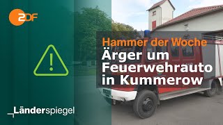 Ärger um Feuerwehrauto in Kummerow  Hammer der Woche vom 130724  ZDF [upl. by Iams]