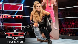 FULL MATCH  Natalya vs Ruby Riott – Tables Match WWE TLC 2018 [upl. by Ursola]