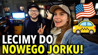 WRACAMY DO NOWEGO JORKU Lot samolotem pierwszy dzień na Manhattanie  Nowy Jork VLOG 2023 [upl. by Blackman]