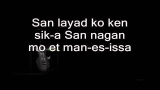 San Layad ko Ken Sika by Hard Caligtan lyrics [upl. by Nanni415]