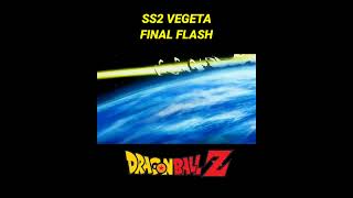 SS2 Vegeta  Final Flash  DBZ Full HD [upl. by Onairelav]