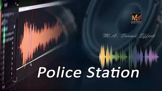 Police station  sound effect [upl. by Attirb]