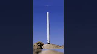 This wind turbine is just a pole in the ground😱😱shorts virel [upl. by Neeron]