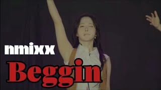 Beggin 엔믹스 커버 가사 포함  Beggin covered by nmixx 원곡 Måneskin [upl. by Haag]