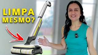 Adeus Balde e Rodo 👋 Testei a Limpadora de Pisos Karcher FC 7 e te conto TUDO 🔎Review Completo [upl. by Dardani]