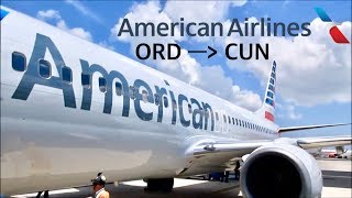 FLIGHT REPORT American Airlines Boeing 737800  Chicago ORD to Cancún [upl. by Rustin]