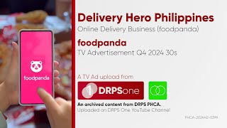 foodpanda TV Ad Q4 2024 30s Philippines ST [upl. by Proudfoot]