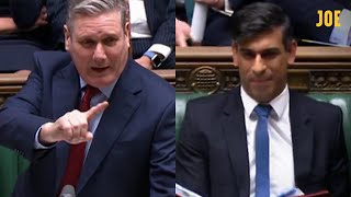 Keir Starmer takes the piss out of Rishi Sunak in last PMQs of 2023 [upl. by Standing]