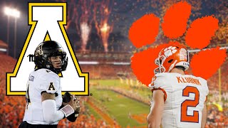 App State vs Clemson Preview  Prediction  Week 2 College Football [upl. by Ariella]