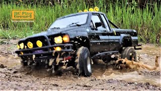 RC4WD Trail Finder 2 1987 XtraCab OffRoad Mud Action 2 [upl. by Elyagiba]