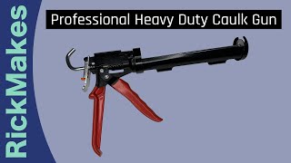 Professional Heavy Duty Caulk Gun [upl. by Nolaf]